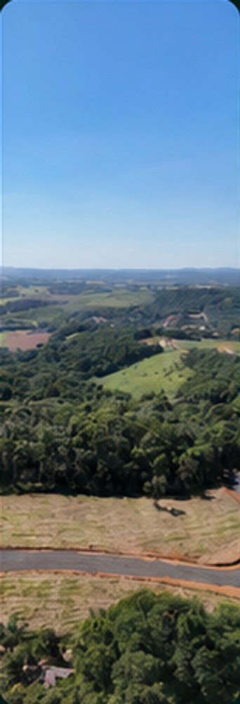 Vista aérea da área do empreendimento